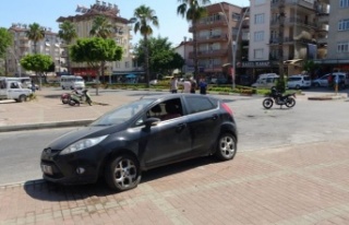 1 saat arayla meydan gelen kazalarda motosiklet sürücüleri...