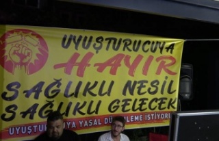 Mahalle halkı uyuşturucuya karşı savaş açtı