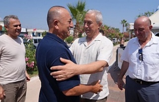 Alanya’daki heyecana Çavuşoğlu da ortak oldu
