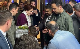 İYİ Parti Alanya Meral Akşener'e eşlik etti
