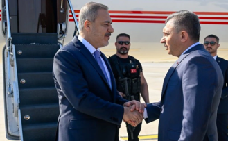 Dışişleri Bakan Fidan Antalya’da! Havalimanında Vali Şahin Karşıladı