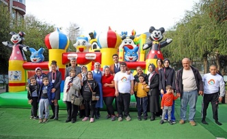ALANYA BELEDİYESİ DOWN SENDROMLULARI BALON PARKTA BULUŞTURDU