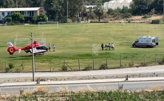 Ambulans helikopter karaciğer enfeksiyonu hasta için havalandı