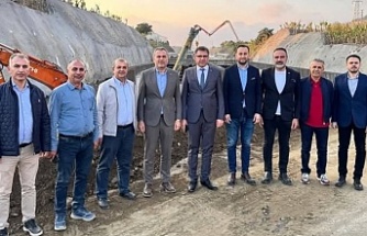 Tavlı Alanya’nın yeni çevre yolunda inceleme yaptı