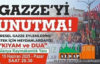 Alanya’da ‘Seccadeni al ve gel’ çağrısı