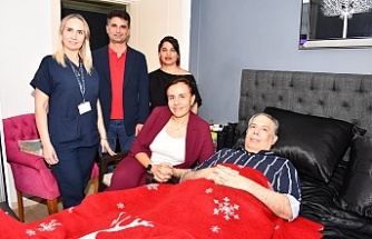 Başhekim Karakuş Yılmaz’dan Gazi Murat Caner’e anlamlı ziyaret