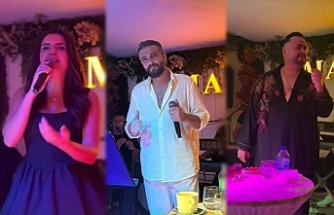 Mazi Meyhanesi’nde Eğlence Dorukta