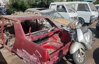 Alanya'da bu kez de hurda sorunu yaşanıyor: "Öğrenciler tehlike altında"