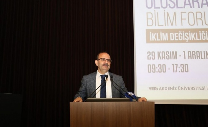 Uluslararası Antalya Bilim Forumu başladı
