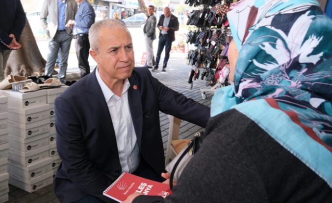 Alanya Belediye Başkanı Adayı Özçelik'ten Esnaf Ziyareti