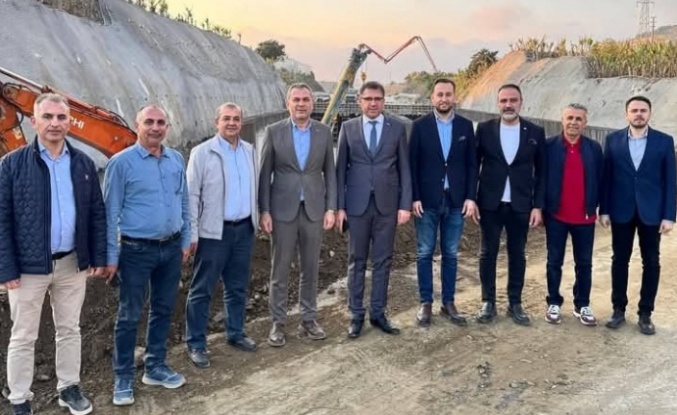 Tavlı Alanya’nın yeni çevre yolunda inceleme yaptı