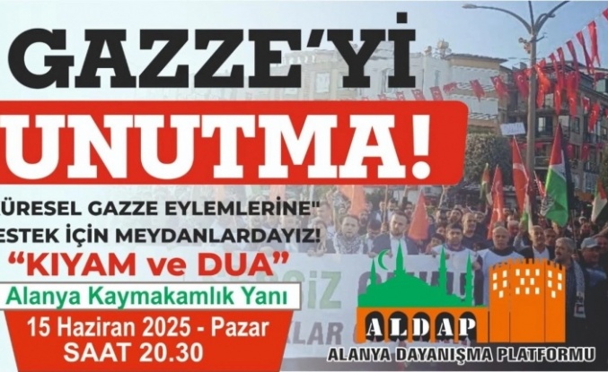 Alanya’da ‘Seccadeni al ve gel’ çağrısı