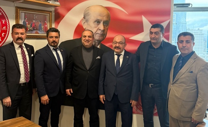 EMŞAV Alanya’dan Özbay’a iade-i ziyaret