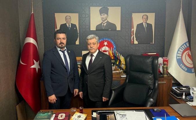 EMŞAV Alanya’dan TÜRKAV Genel Başkanı Korkmaz’a ziyaret