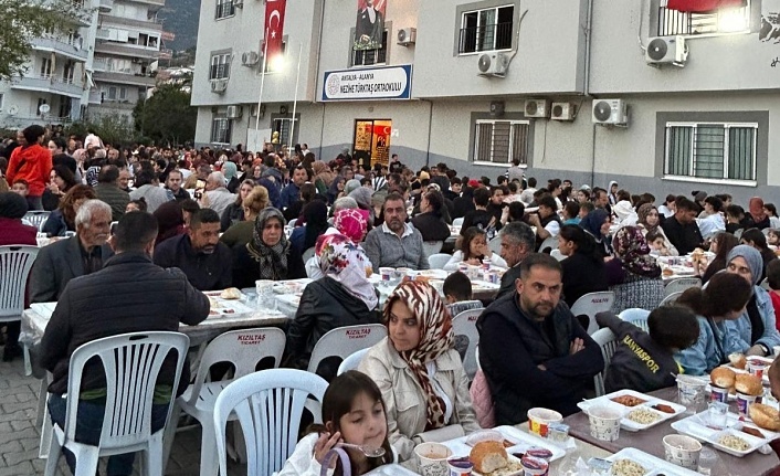 Alanya'da unutulmaz iftar programı