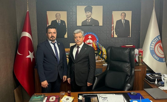 EMŞAV Alanya’dan TÜRKAV Genel Başkanı Korkmaz’a ziyaret